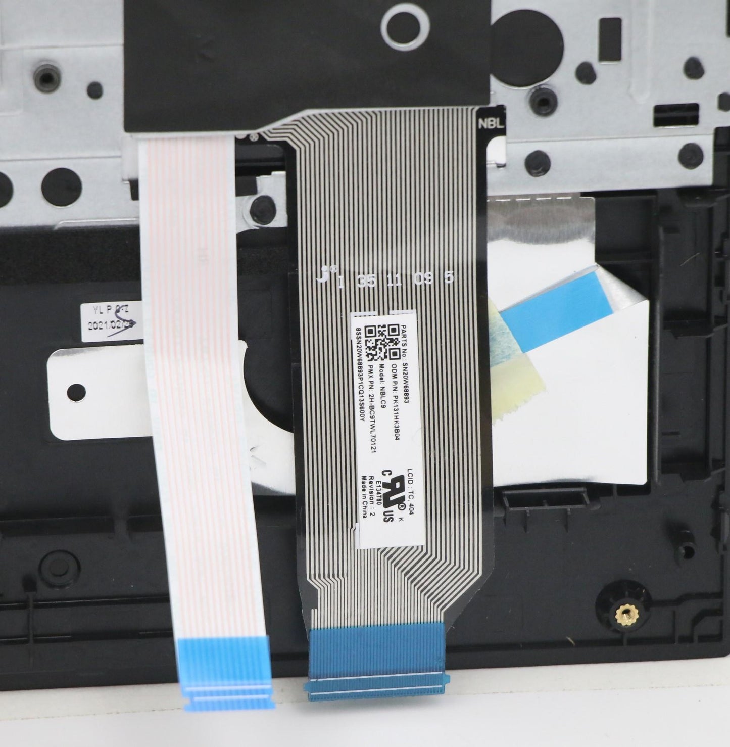 Lenovo Mech_Asm Kb Tc Bklt(P)Fpr Us B - 5M11A36359