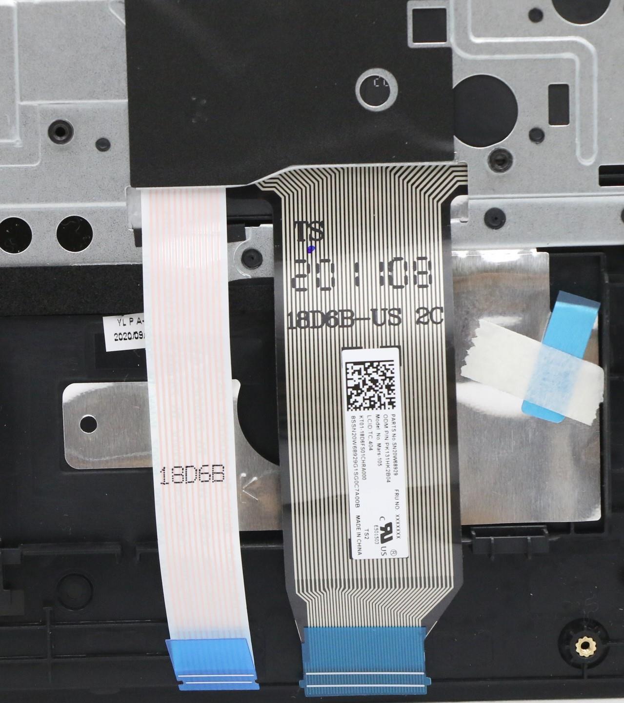 Lenovo Mech_Asm Kb Tc Bklt(T)Fpr Us B - 5M11A36360