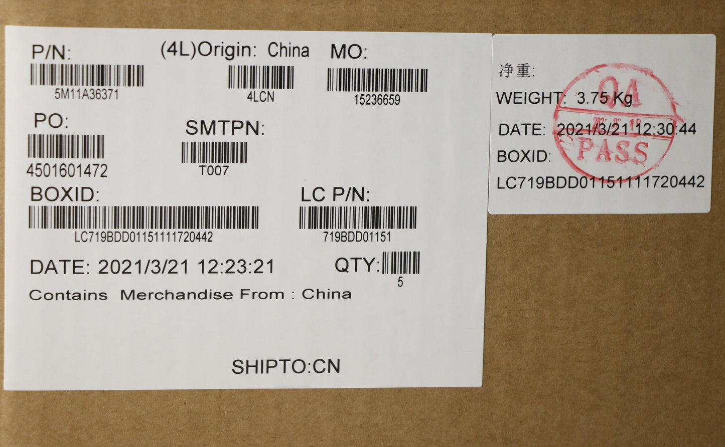 Lenovo Mech_Asm Kb La Spa Bklt(P)Fpr - 5M11A36371