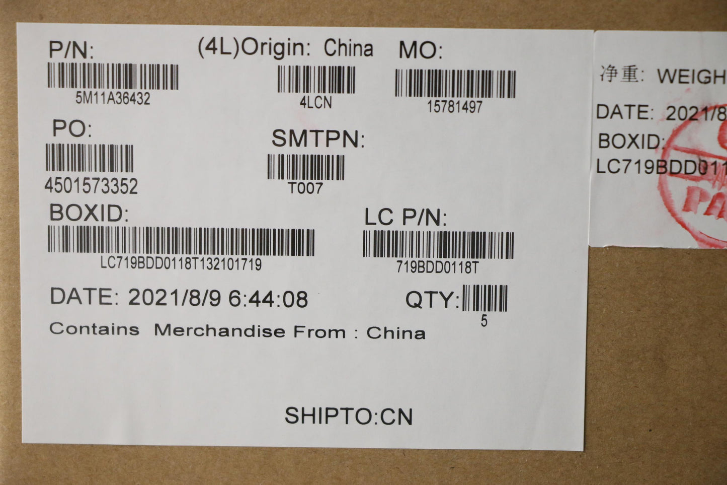 Lenovo Mech_Asm Kb Cze/Slk Bklt(P)Fpr - 5M11A36432