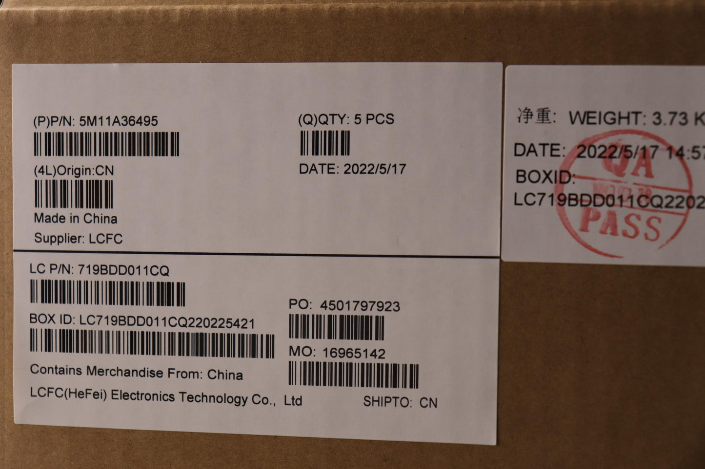 Lenovo Mech_Asm Kb 058 Fra(P)Uk Sr - 5M11A36495