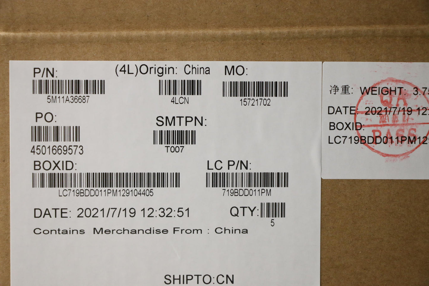 Lenovo Mech_Asm Kb La Spa(P)Fpr Uk Sr - 5M11A36687