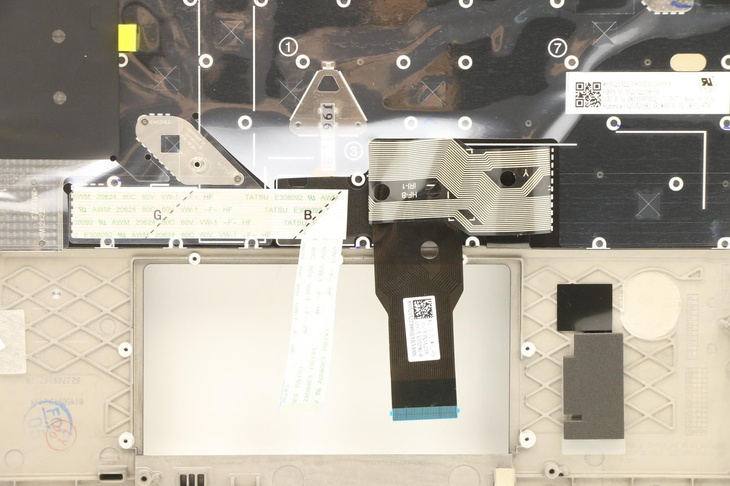 Lenovo Mech_Asm Kbdw/C Ger (Sun) Uk B - 5M11A37080