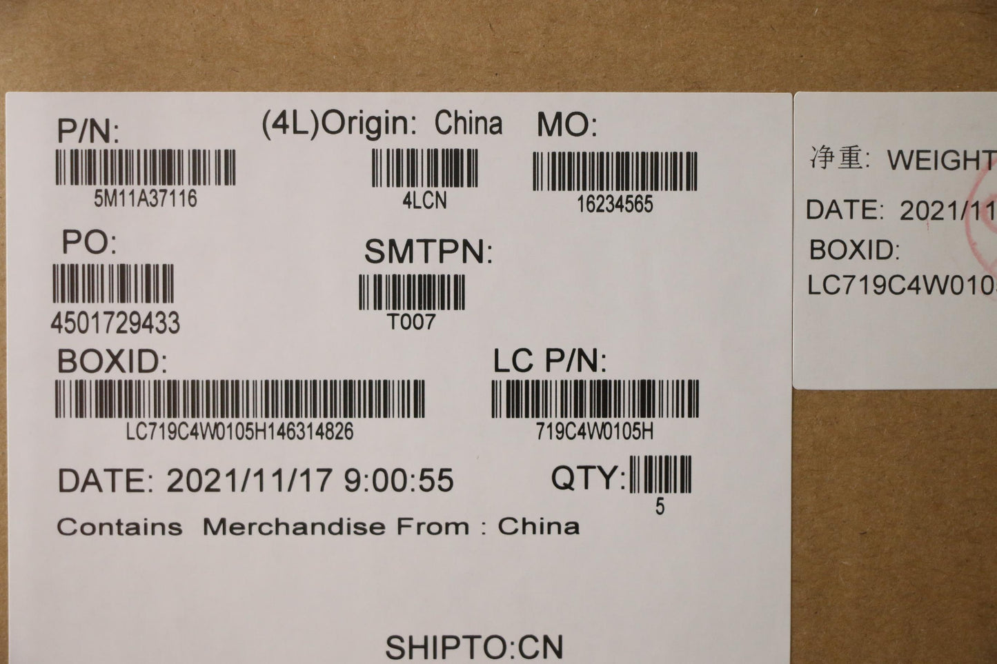Lenovo Mech_Asm Kbdw/C La Spa (Sun) U - 5M11A37116