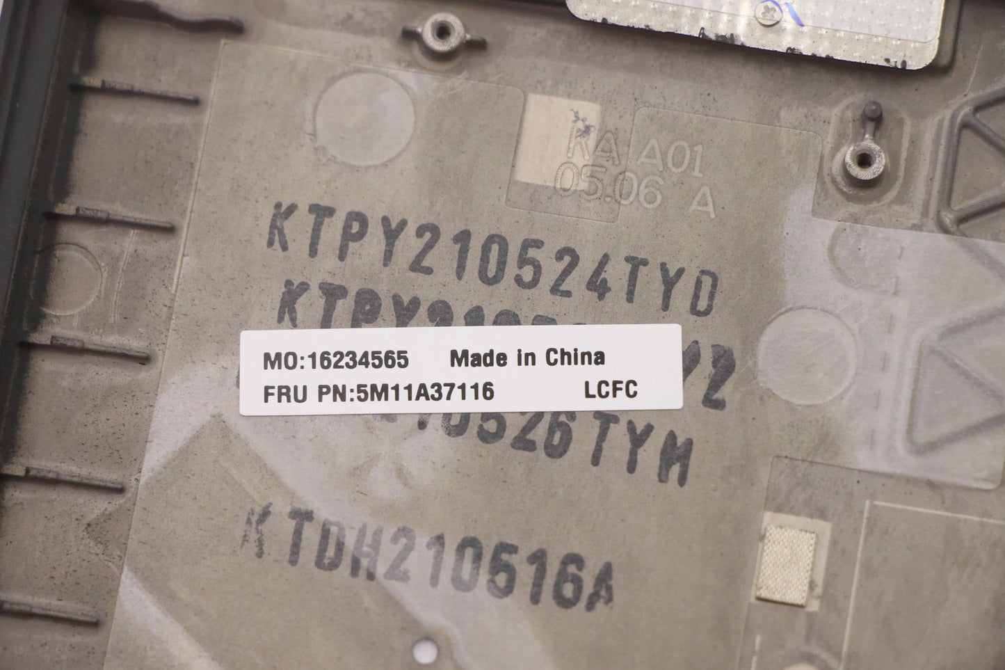 Lenovo Mech_Asm Kbdw/C La Spa (Sun) U - 5M11A37116