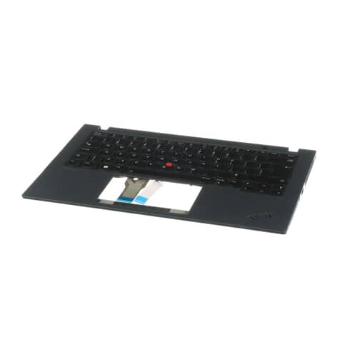 Lenovo C-Cover with Keyboard, Canadian French, Black, Backlit - 5M11A37187