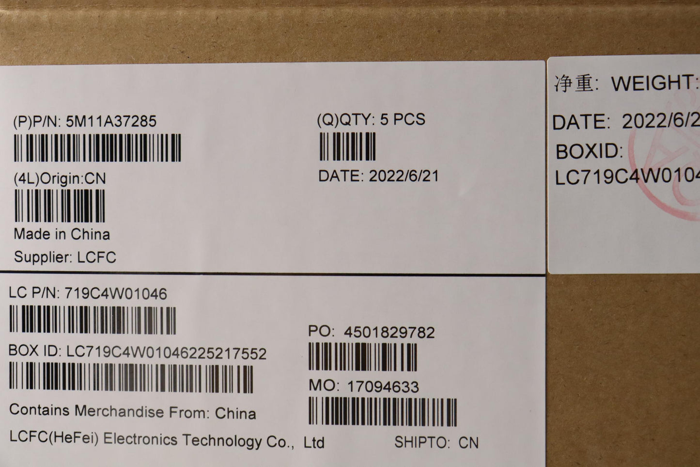 Lenovo Mech_Asm Kbdw/C Fra Bklt(Tra) - 5M11A37285