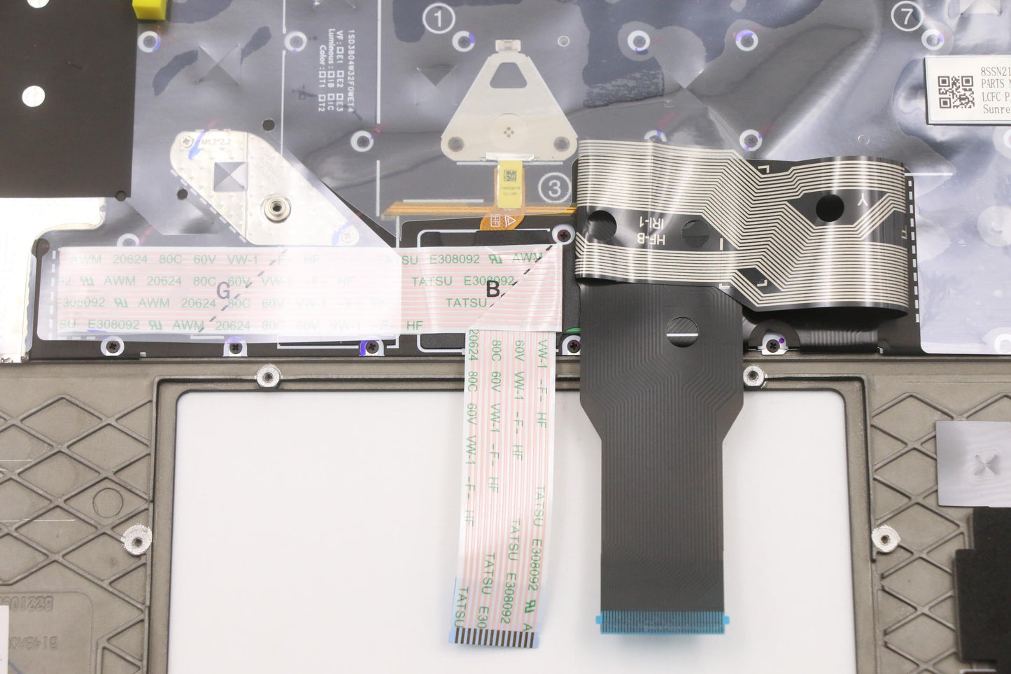 Lenovo Mech_Asm Kbdw/C Ild Bklt(Sun) - 5M11A37335