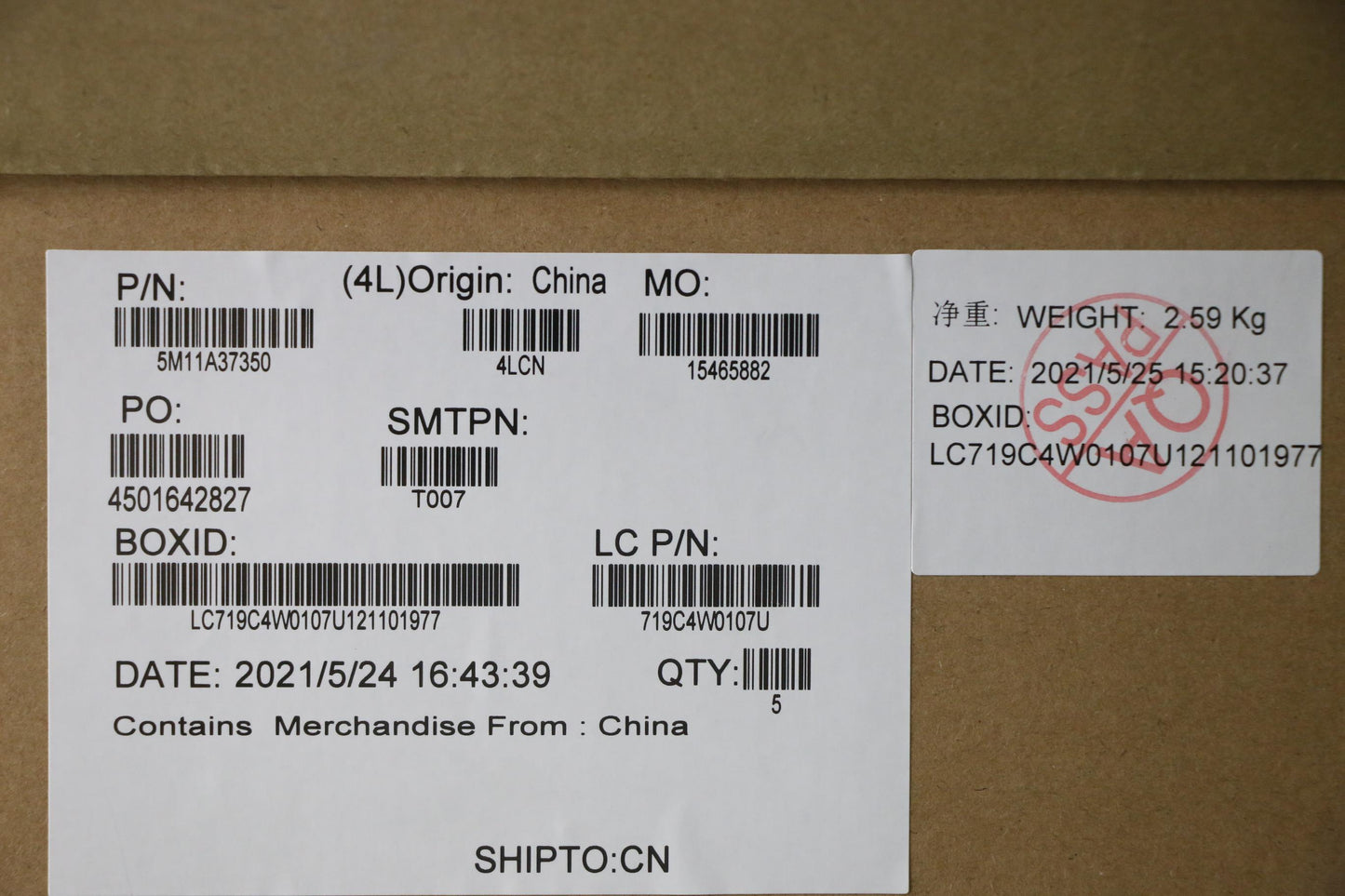 Lenovo Mech_Asm Kbdw/C Ita Bklt(Sun) - 5M11A37350