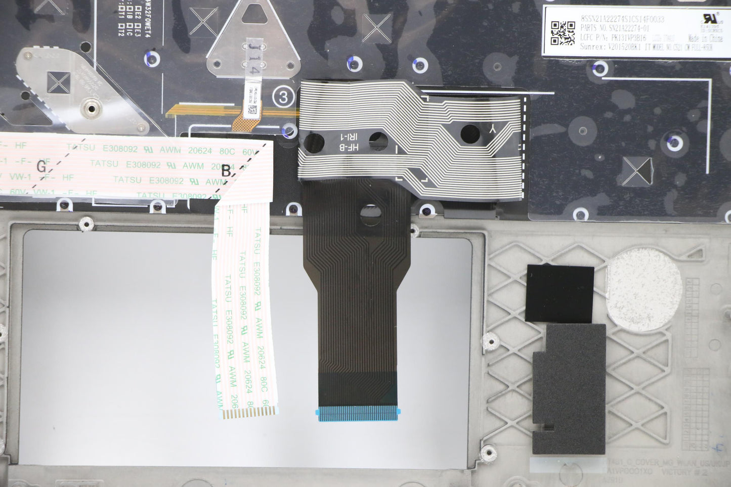 Lenovo Mech_Asm Kbdw/C Ita Bklt(Sun) - 5M11A37350