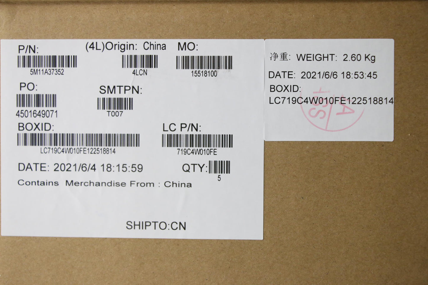 Lenovo Mech_Asm Kbdw/C Jpn Bklt(Chy) - 5M11A37352