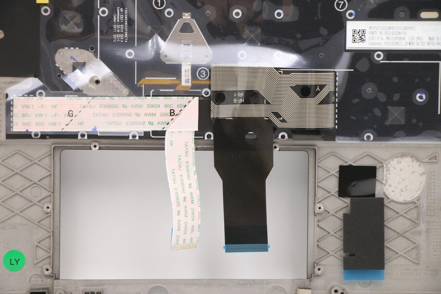 Lenovo Mech_Asm Kbdw/C Jpn Bklt(Sun) - 5M11A37358