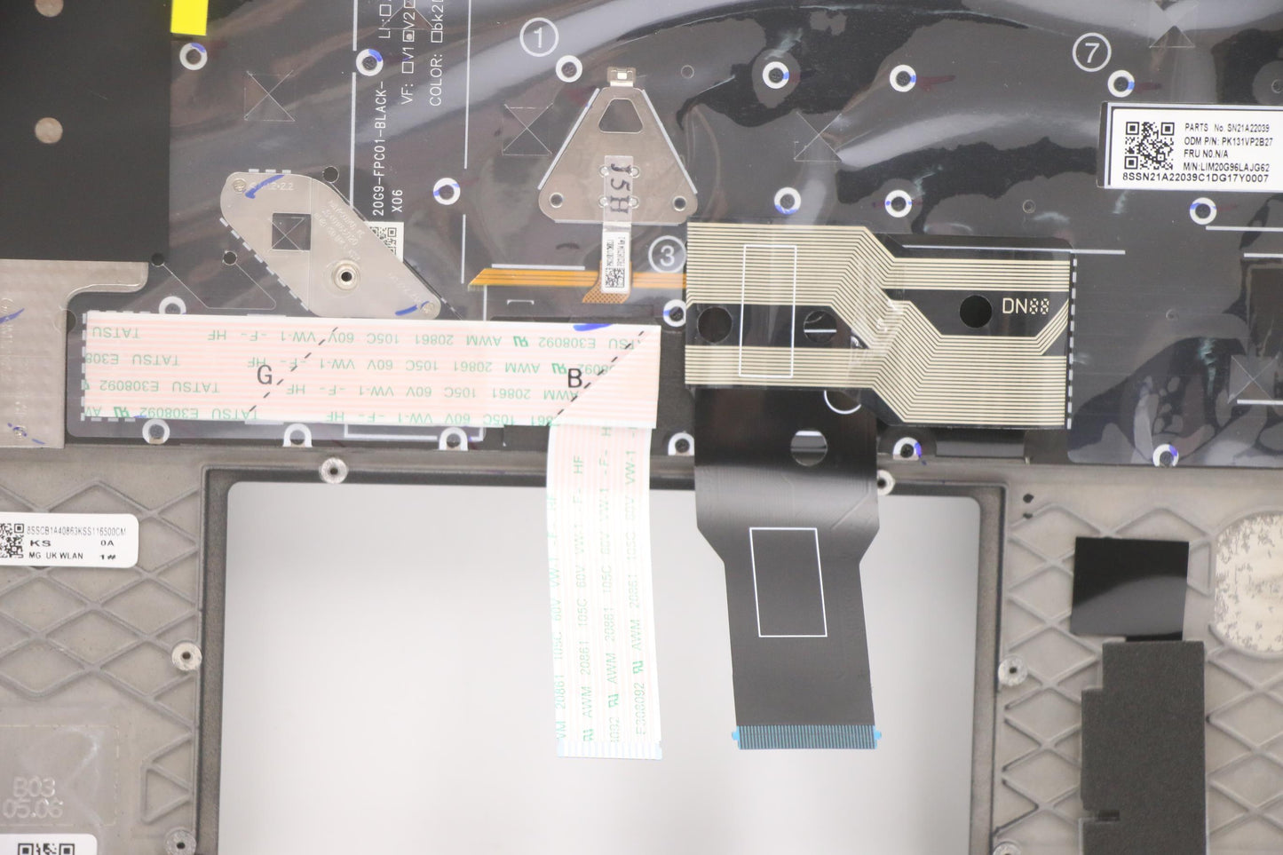 Lenovo Mech_Asm Kbdw/C La Spa Bklt(Ch - 5M11A37373