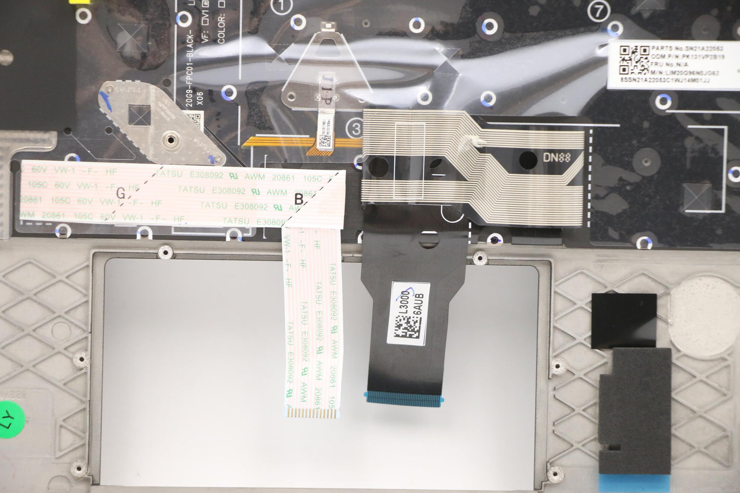 Lenovo Mech_Asm Kbdw/C Nor Bklt(Chy) - 5M11A37381