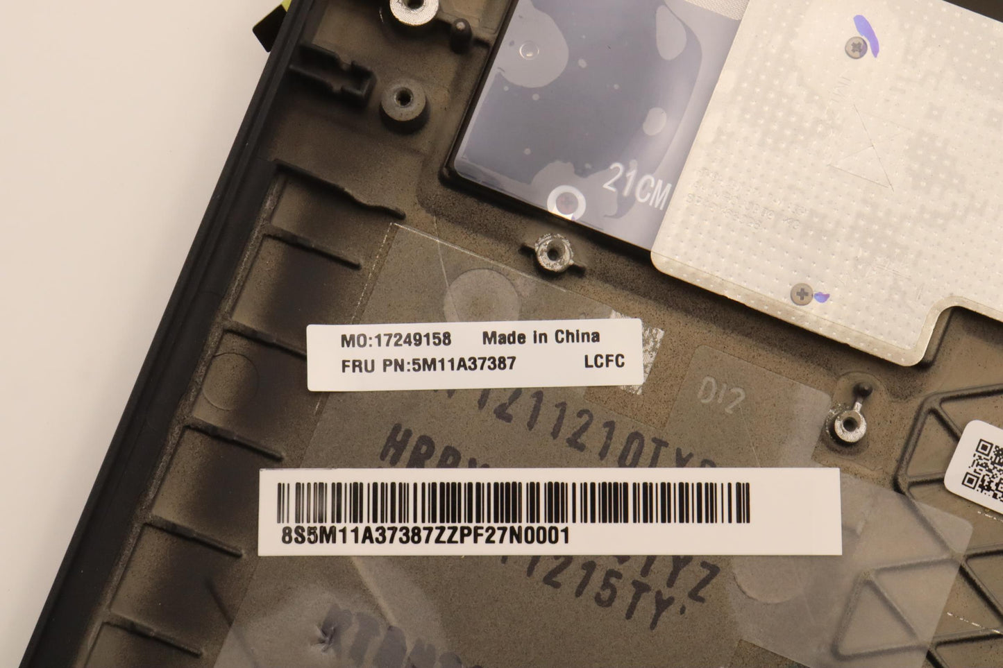 Lenovo Mech_Asm Kbdw/C Nor Bklt(Sun) - 5M11A37387