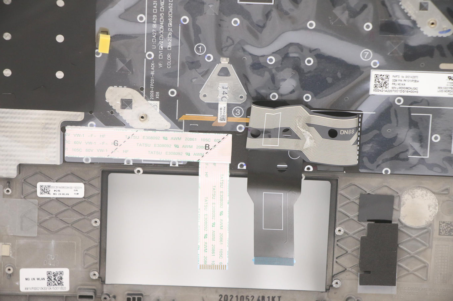 Lenovo Mech_Asm Kbdw/C Nordic Bklt(Ch - 5M11A37389