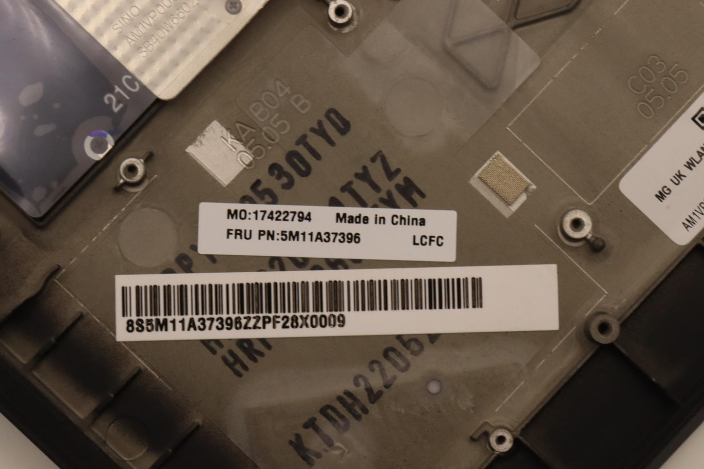 Lenovo Mech_Asm Kbdw/C Por Bklt(Chy) - 5M11A37396