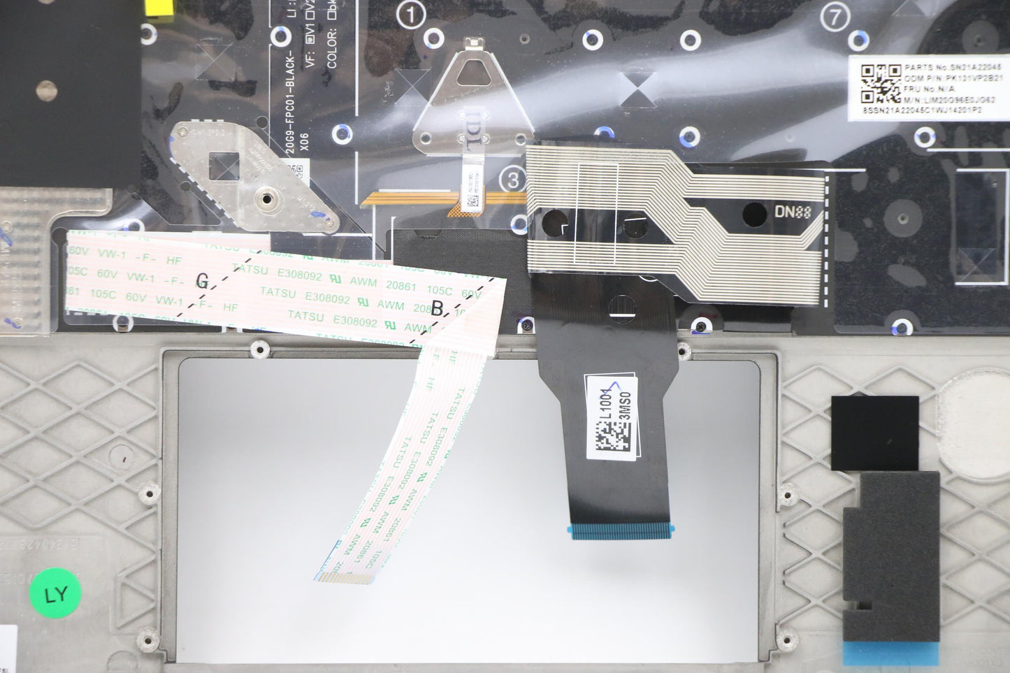 Lenovo Mech_Asm Kbdw/C Spa Bklt(Chy) - 5M11A37422