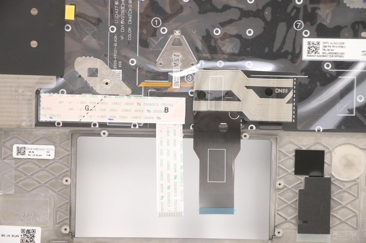 Lenovo Mech_Asm Kbdw/C Sws Bklt(Chy) - 5M11A37439