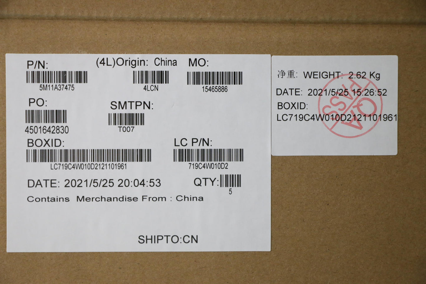 Lenovo Mech_Asm Kbdw/C Uke Bklt(Chy) - 5M11A37475
