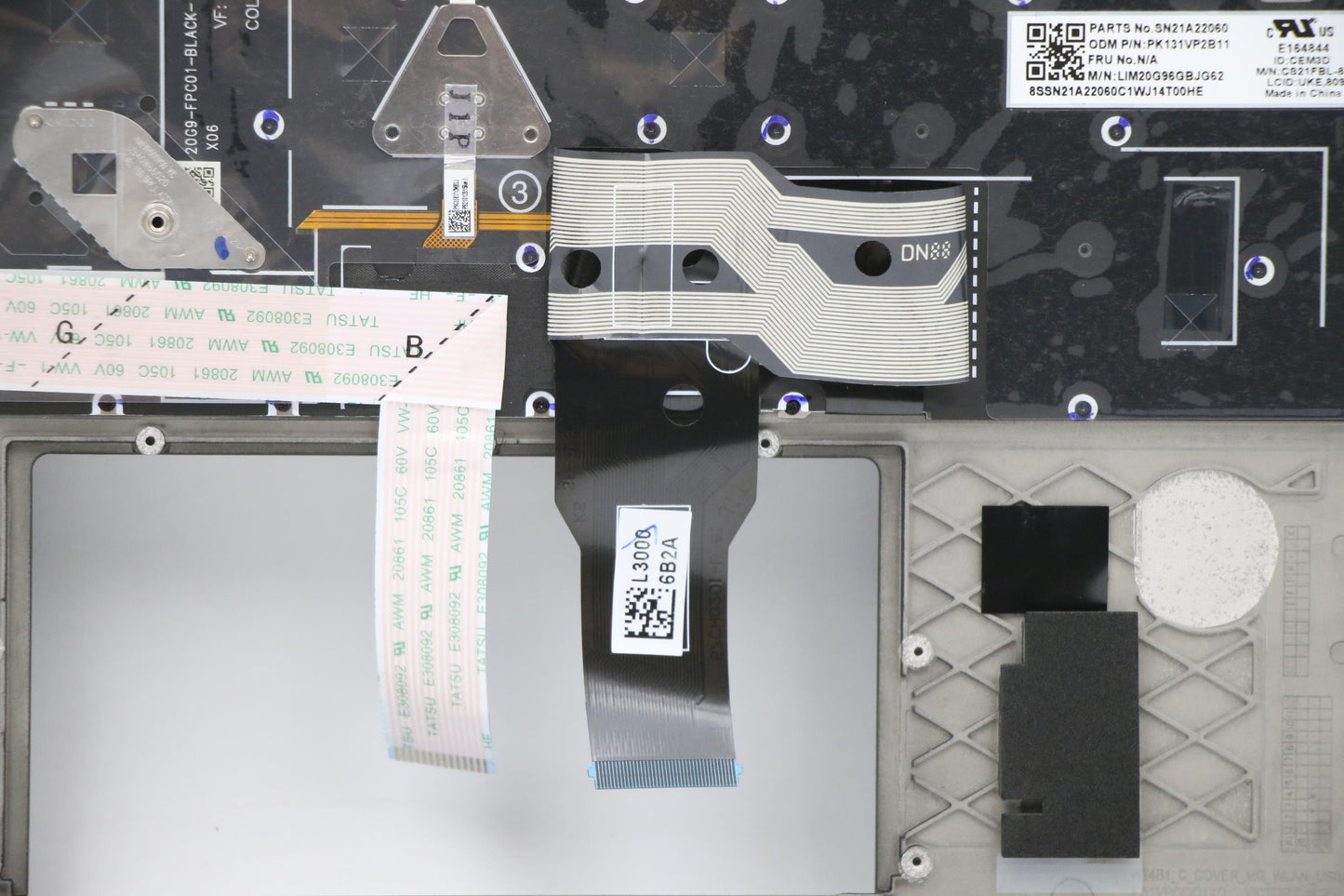 Lenovo Mech_Asm Kbdw/C Uke Bklt(Chy) - 5M11A37475