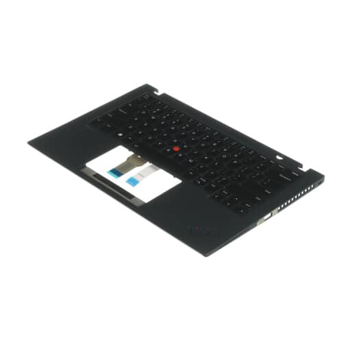 Lenovo C-Cover with USA English Keyboard, Black, Backlit, WWAN Compatible - 5M11A37563