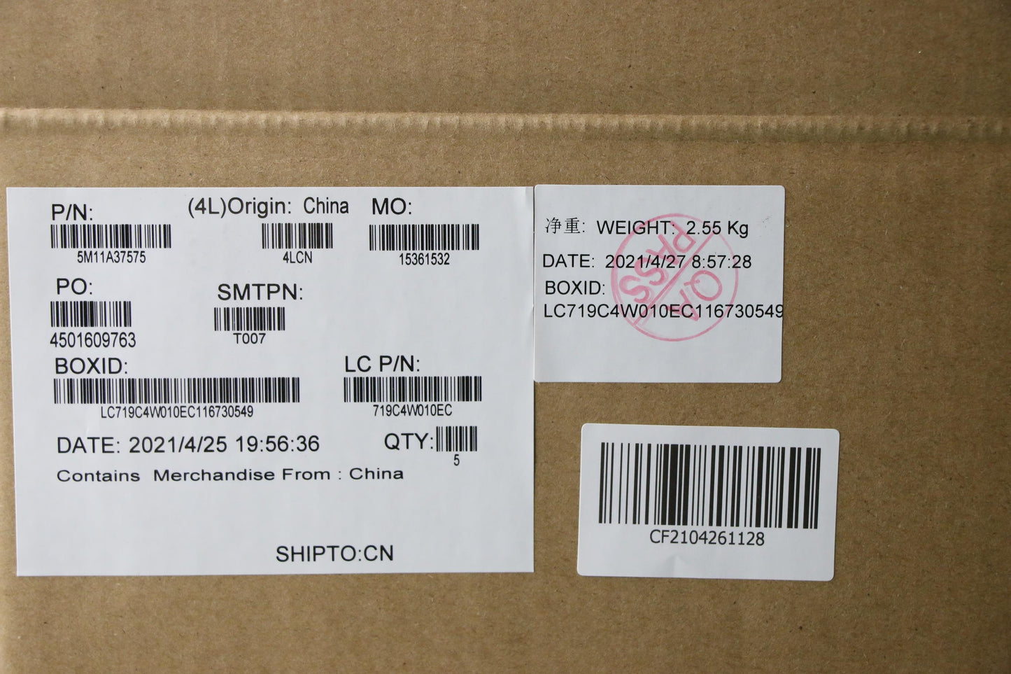 Lenovo Mech_Asm Kbdw/C Eur Eng Bklt(S - 5M11A37575