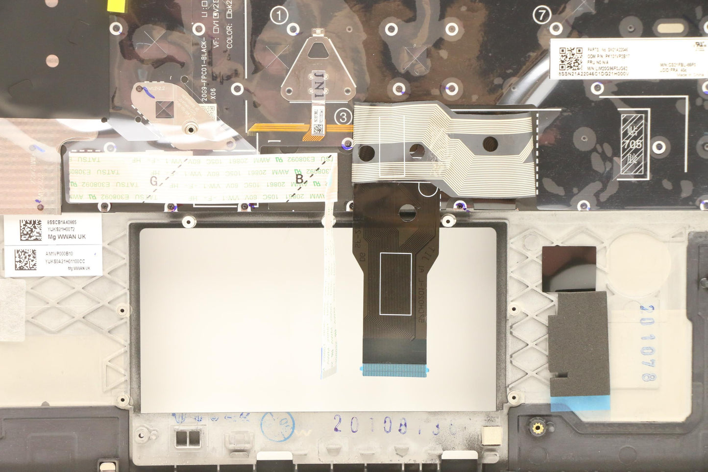 Lenovo Mech_Asm Kbdw/C Fra Bklt(Chy)W - 5M11A37578