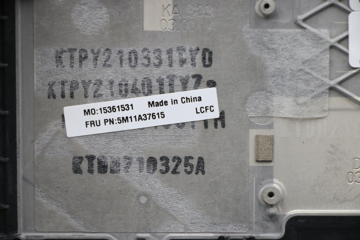 Lenovo Mech_Asm Kbdw/C Hbw Bklt(Sun)W - 5M11A37615