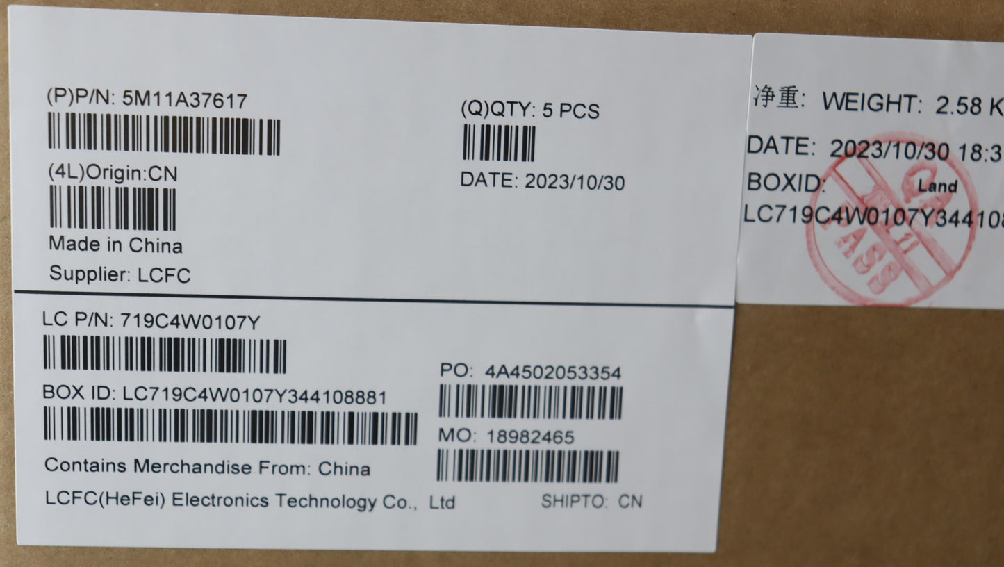 Lenovo Mech_Asm Kbdw/C Hun Bklt(Chy)W - 5M11A37617