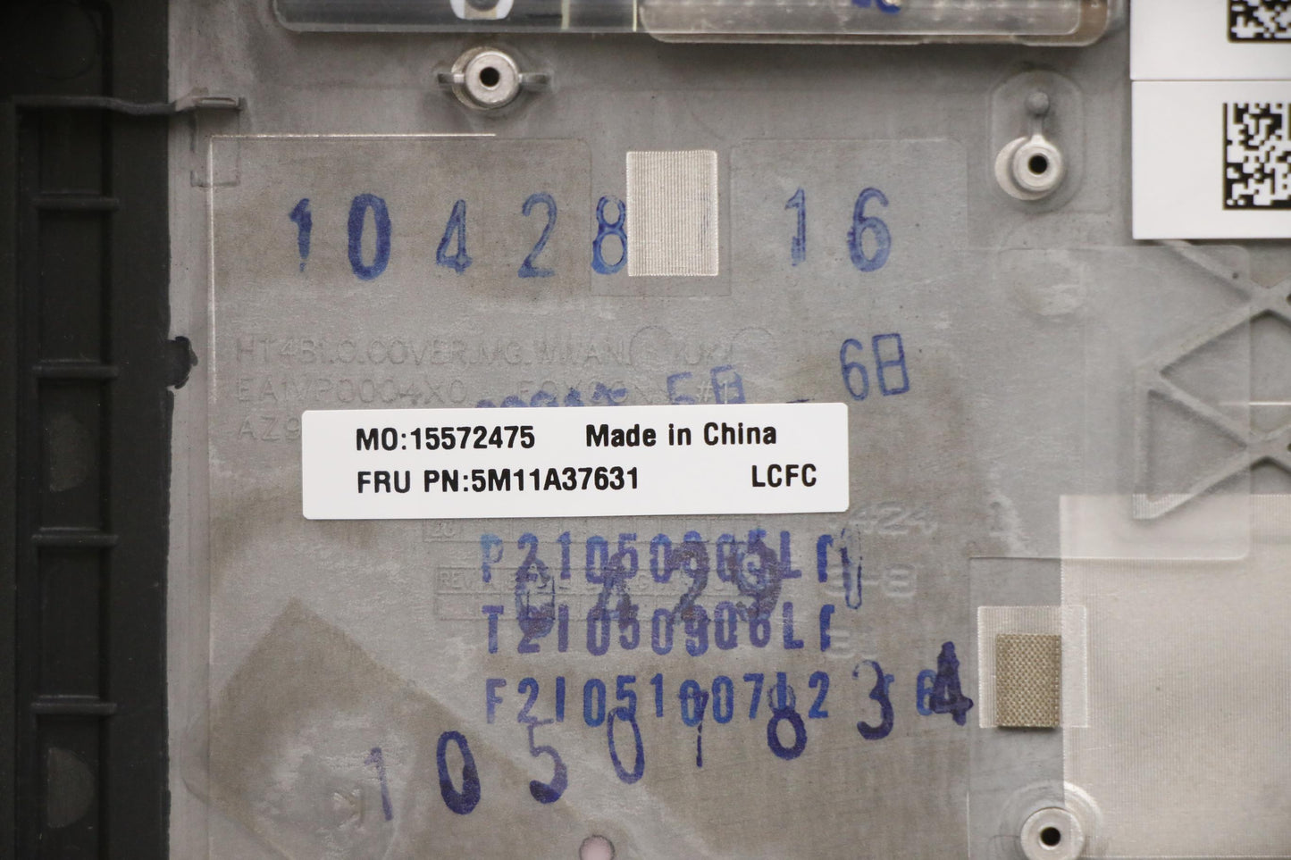 Lenovo Mech_Asm Kbdw/C Ild Bklt(Sun)W - 5M11A37631