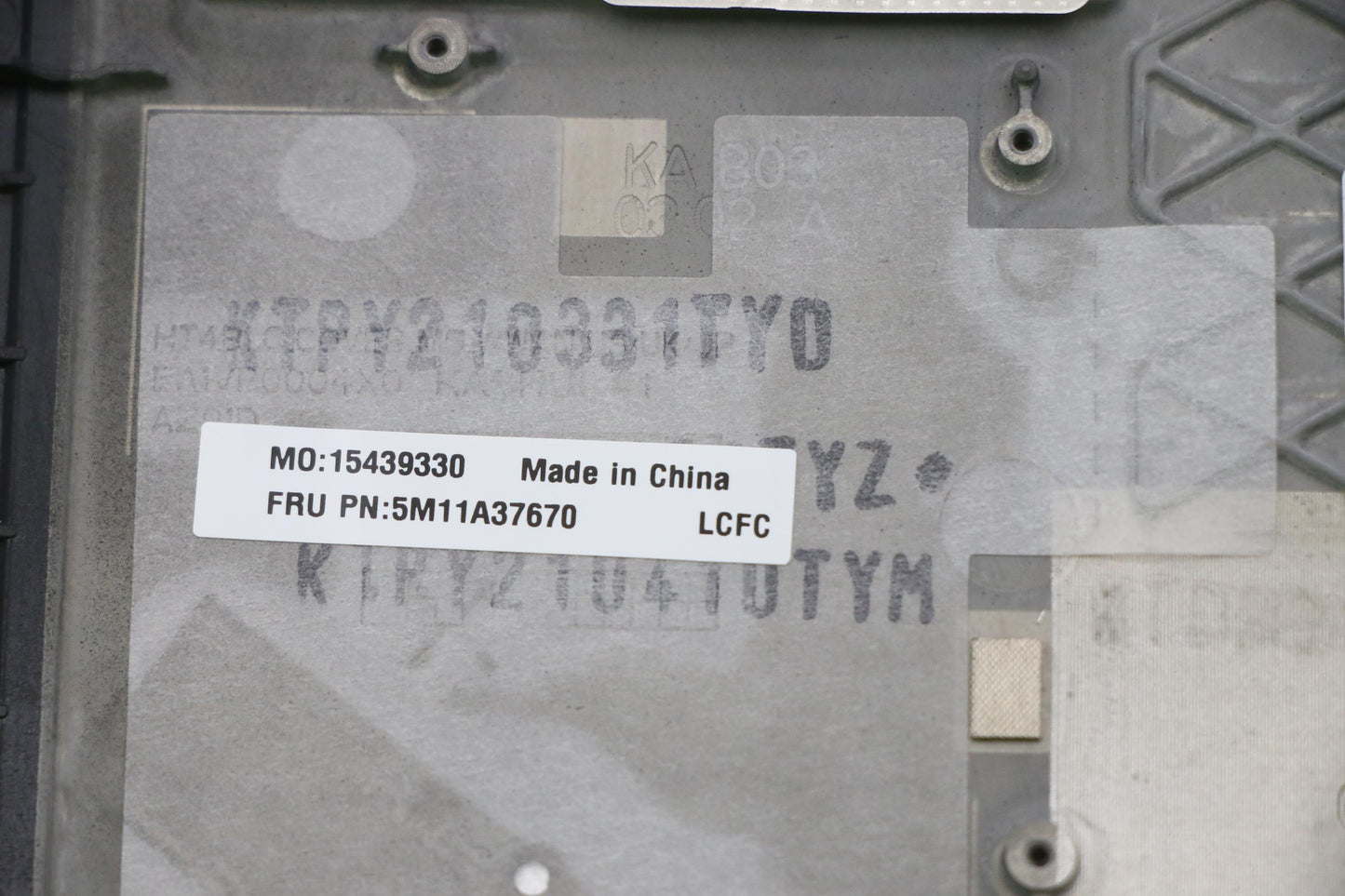 Lenovo Mech_Asm Kbdw/C Kor Bklt(Sun)W - 5M11A37670