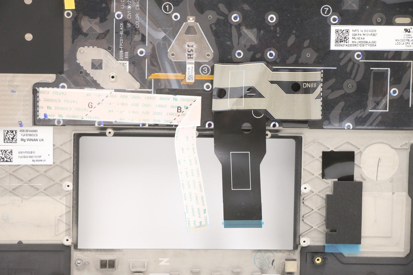 Lenovo Mech_Asm Kbdw/C La Spa Bklt(Ch - 5M11A37672