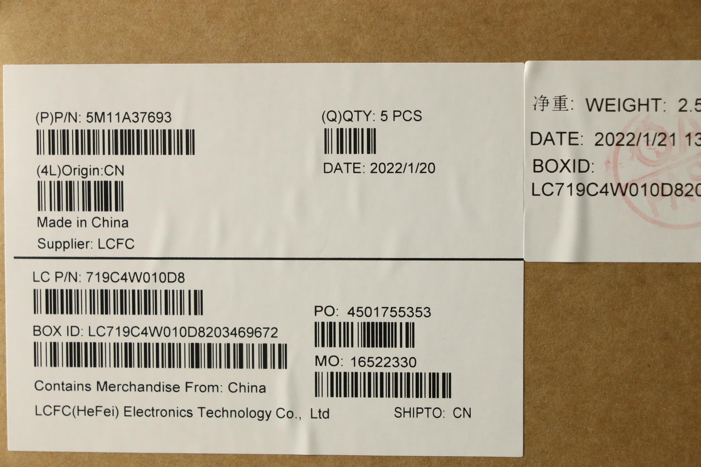 Lenovo Mech_Asm Kbdw/C Nordic Bklt(Su - 5M11A37693