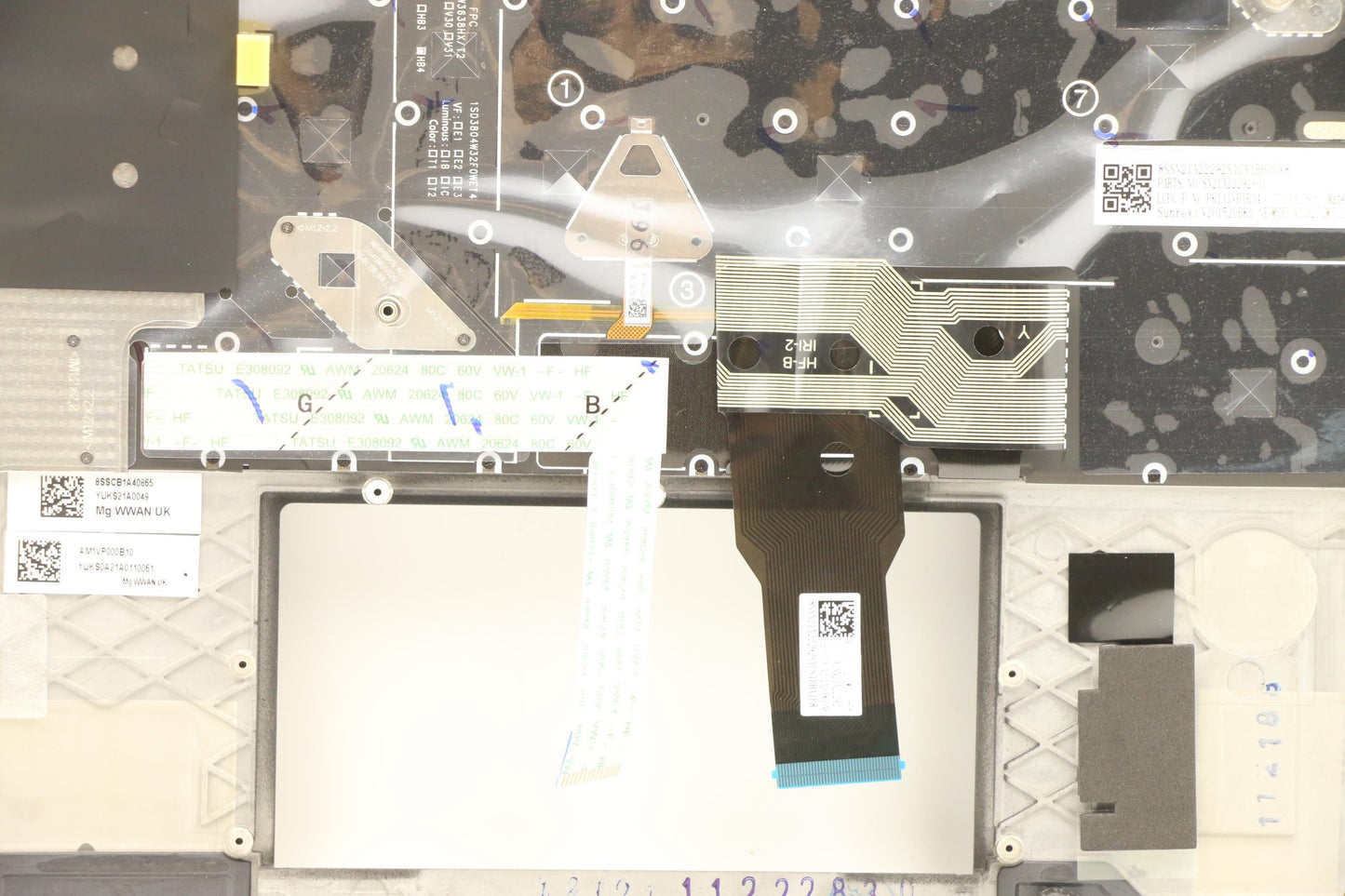 Lenovo Mech_Asm Kbdw/C Nordic Bklt(Su - 5M11A37693