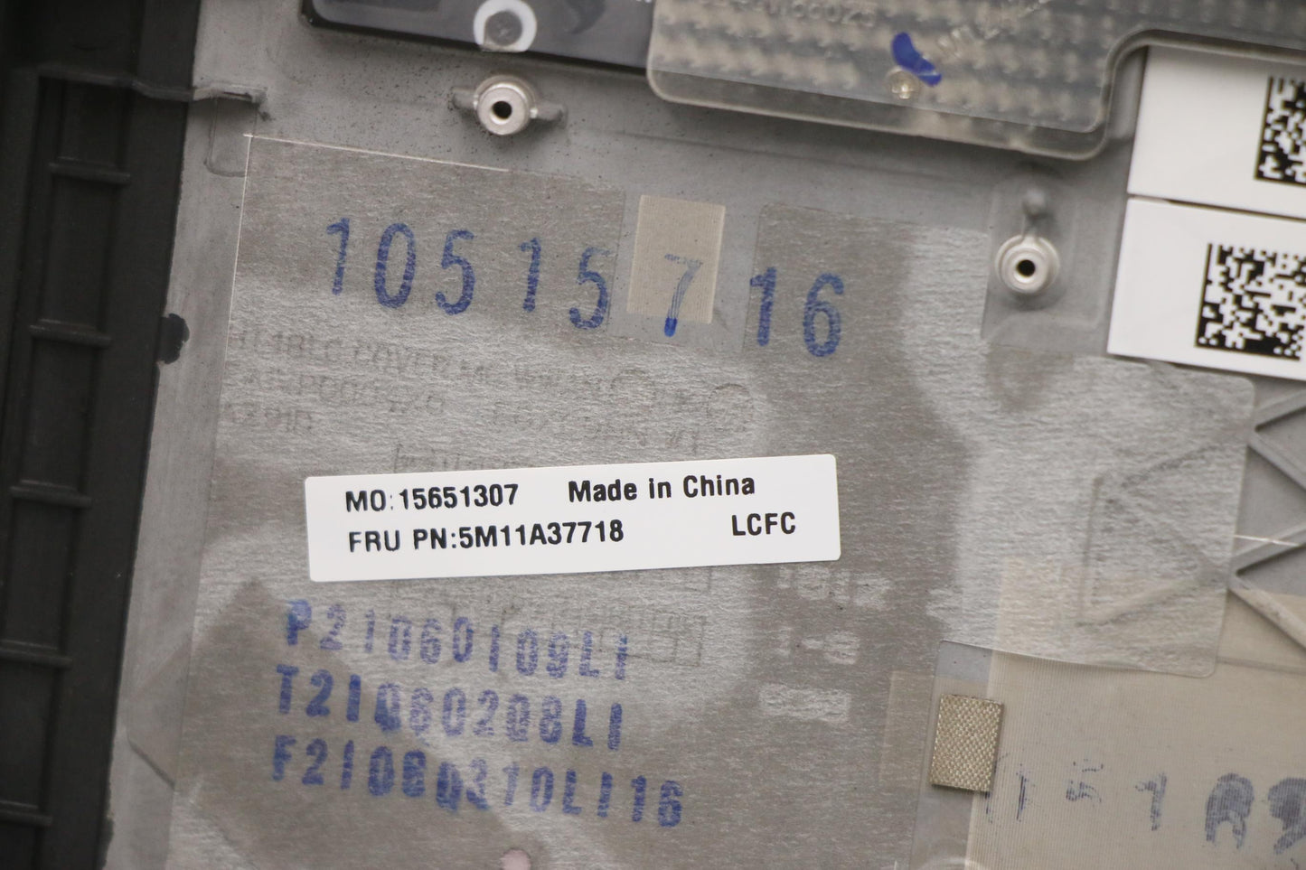 Lenovo Mech_Asm Kbdw/C Slv Bklt(Sun)W - 5M11A37718