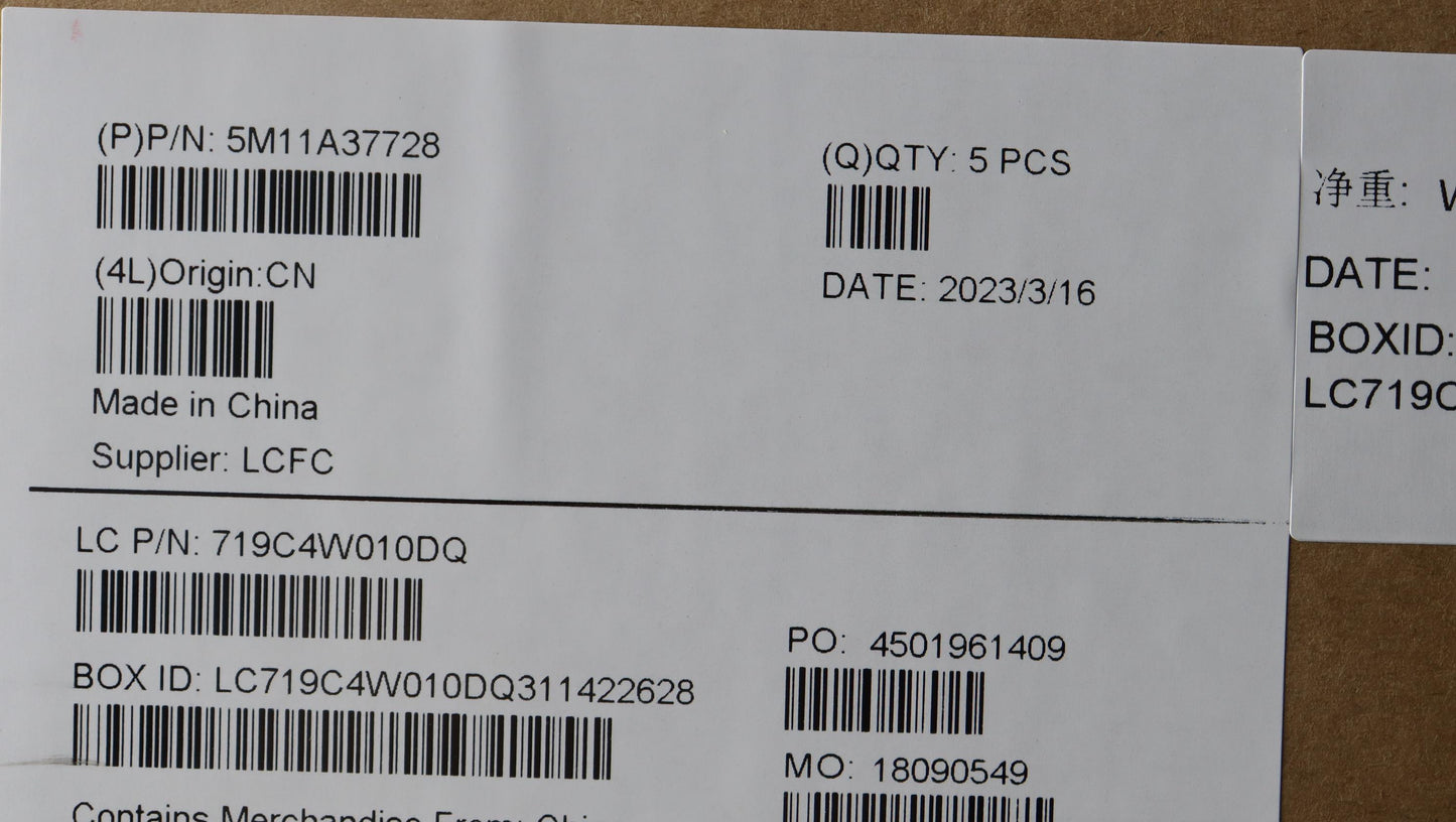 Lenovo Mech_Asm Kbdw/C Swe/Fin Bklt(C - 5M11A37728