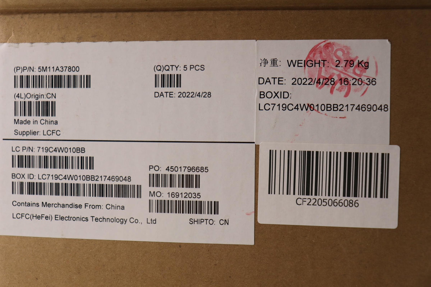 Lenovo Mech_Asm Kbdw/C Ara Bklt(Chy) - 5M11A37800