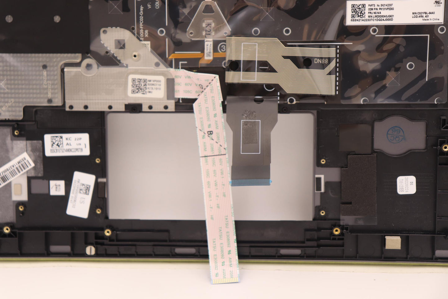 Lenovo Mech_Asm Kbdw/C Ara Bklt(Chy) - 5M11A37800