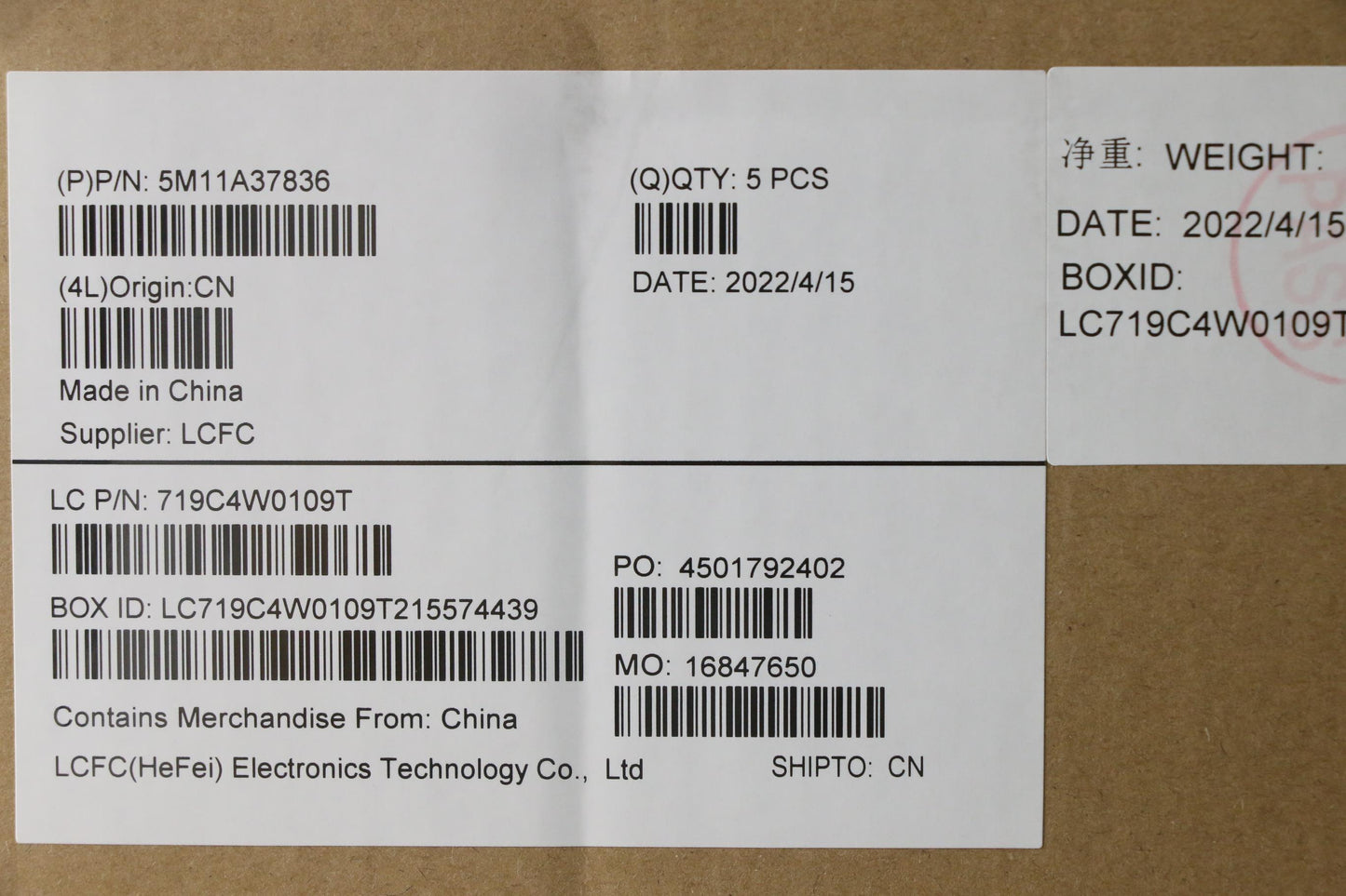 Lenovo Mech_Asm Kbdw/C Euro Eng Bklt( - 5M11A37836