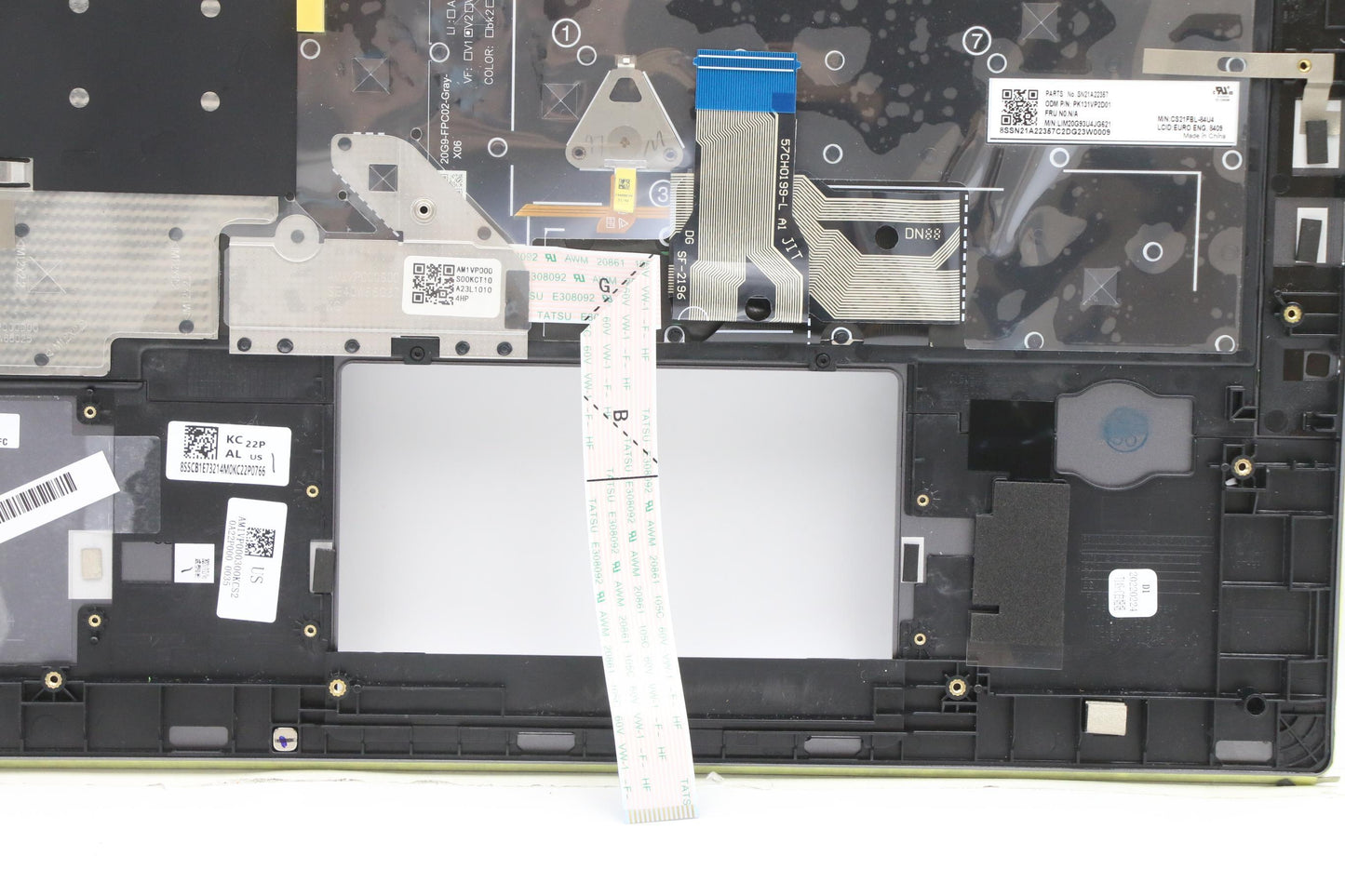 Lenovo Mech_Asm Kbdw/C Euro Eng Bklt( - 5M11A37836