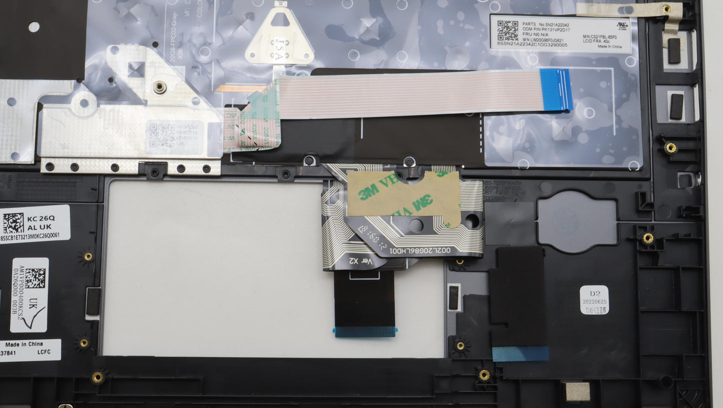 Lenovo Mech_Asm Kbdw/C Fra Bklt(Chy) - 5M11A37841