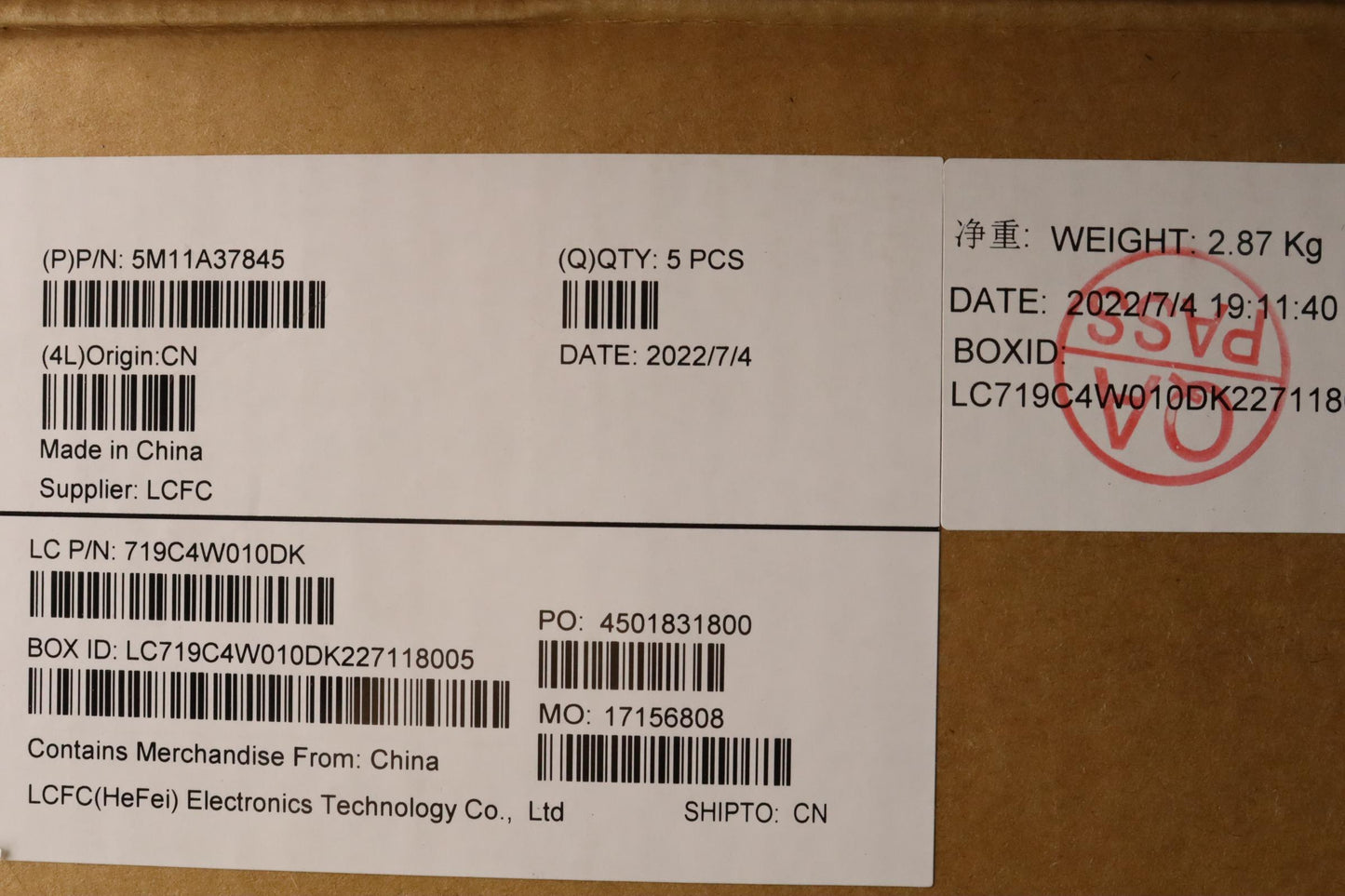 Lenovo Mech_Asm Kbdw/C Fra/Eng Bklt(C - 5M11A37845