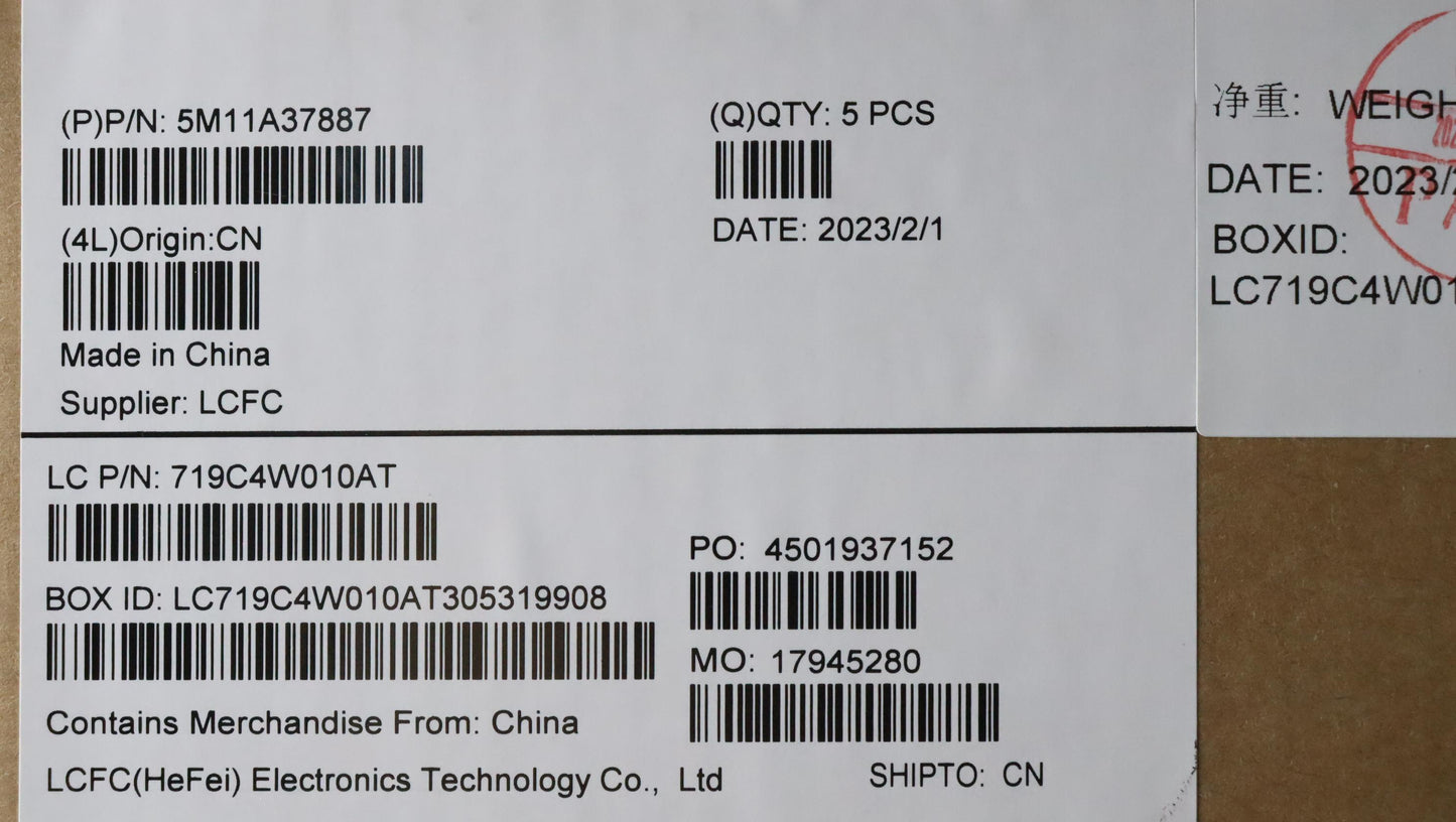 Lenovo Mech_Asm Kbdw/C Kor Bklt(Chy) - 5M11A37887