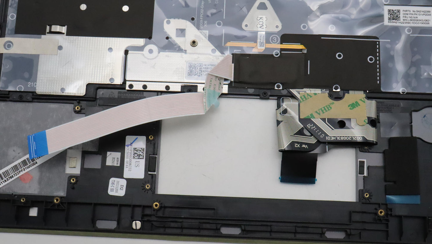 Lenovo Mech_Asm Kbdw/C Kor Bklt(Chy) - 5M11A37887