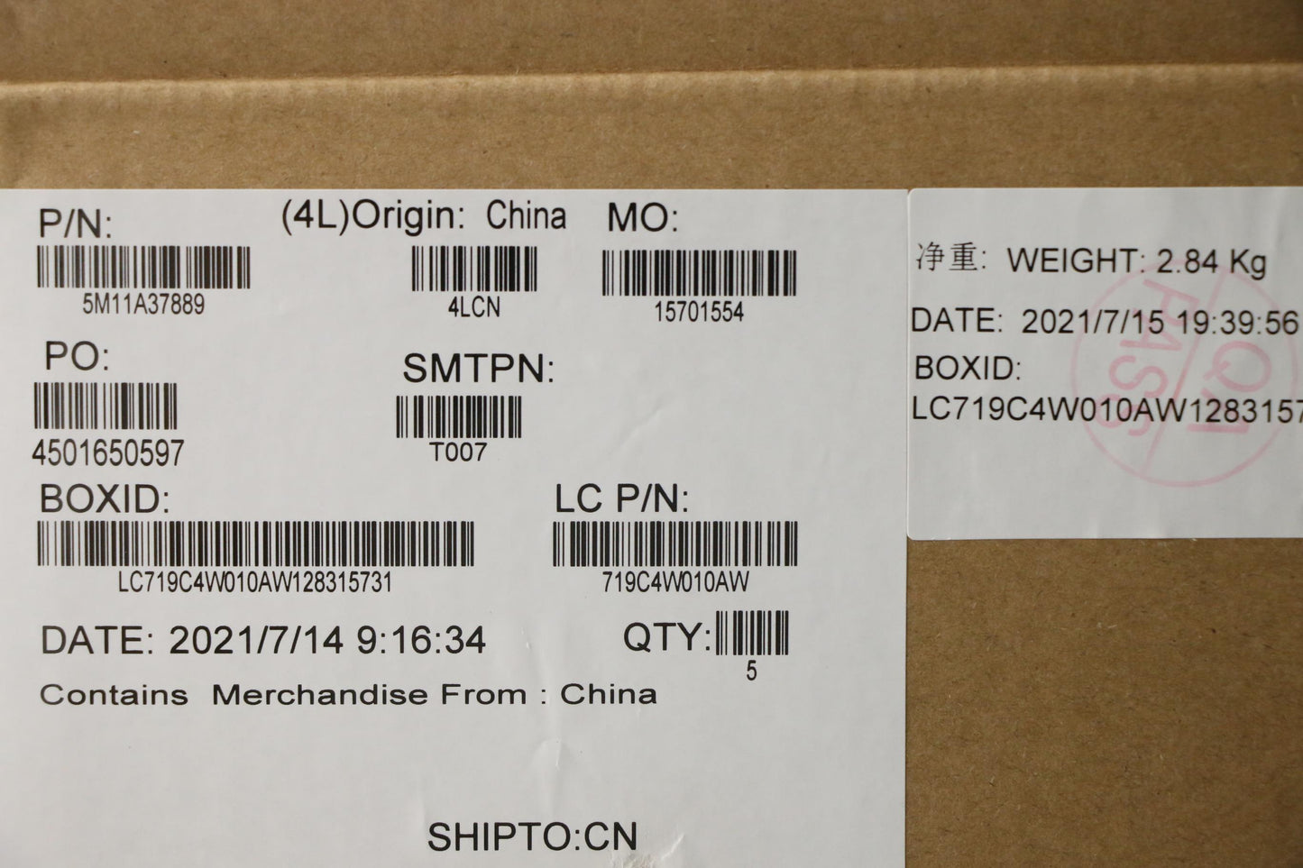Lenovo Mech_Asm Kbdw/C Kor Bklt(Tra) - 5M11A37889