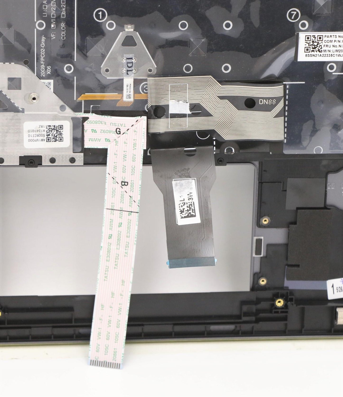 Lenovo Mech_Asm Kbdw/C La Spa Bklt(Ch - 5M11A37891
