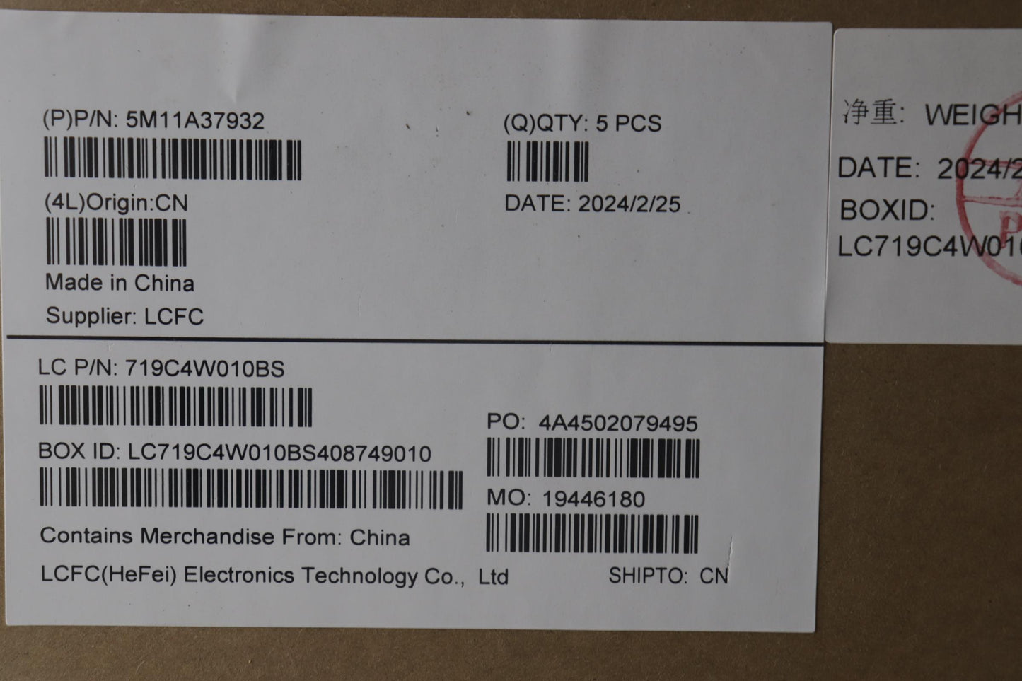 Lenovo Mech_Asm Kbdw/C Thai Bklt(Chy) - 5M11A37932