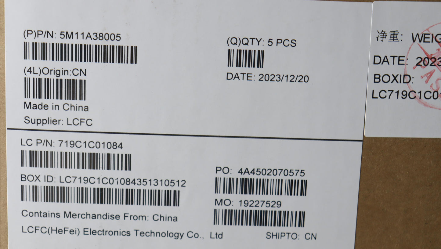 Lenovo Mech Assembly Kb C Bel(Srx)Pt - 5M11A38005