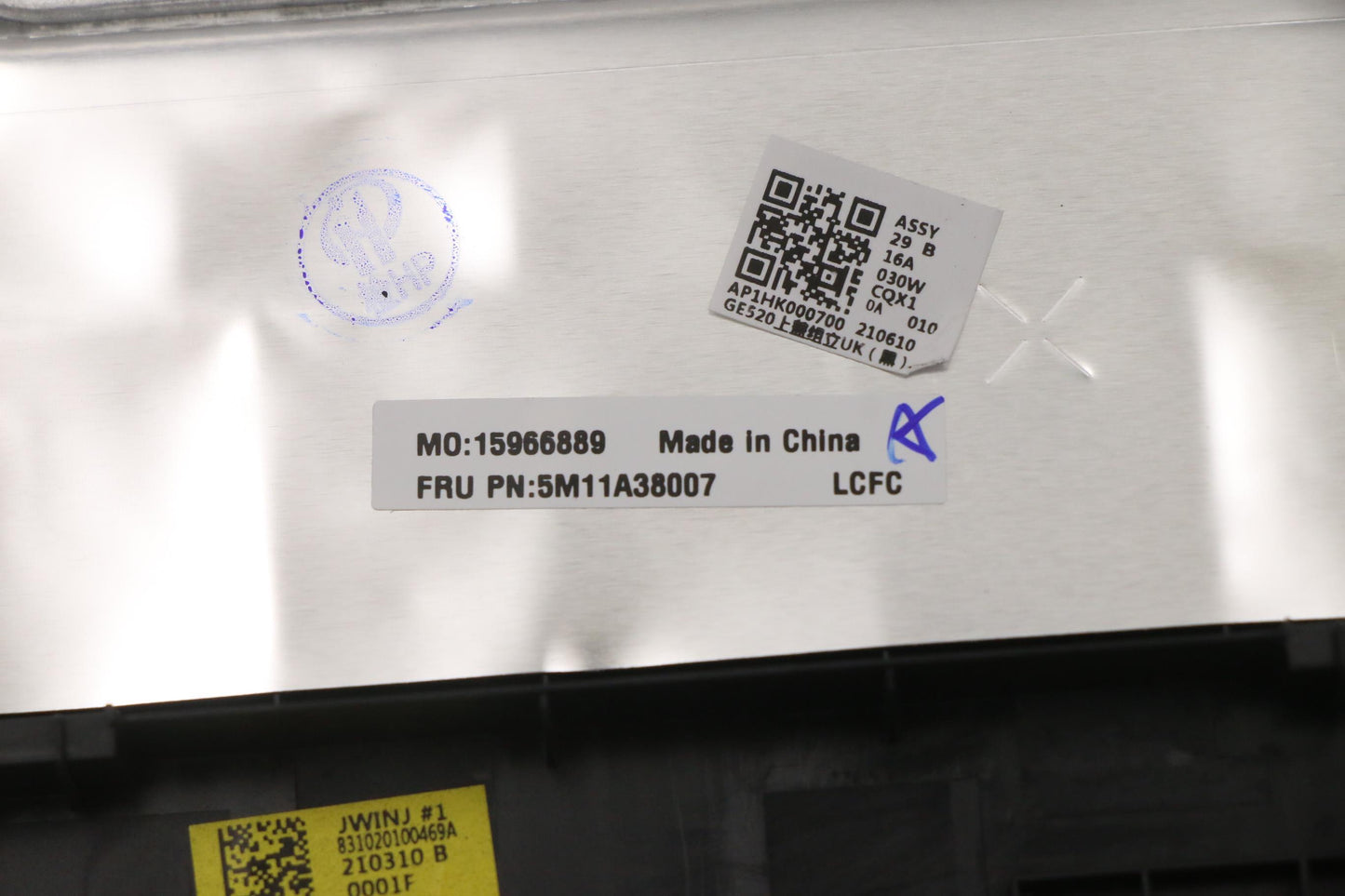 Lenovo Mech_Asm Kb C Den(Pmx)Pt Uk Bk - 5M11A38007